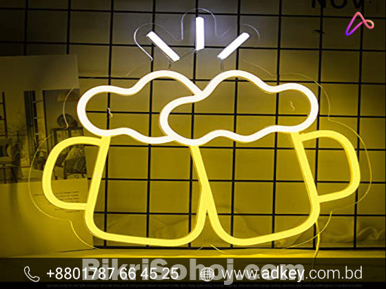 Best Neon Sign Designs Advertising in Dhaka BD